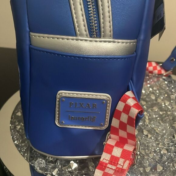 Disney Pixar Toy Story loungefly blue pizza planet mini bookbag back pack - Picture 7 of 11